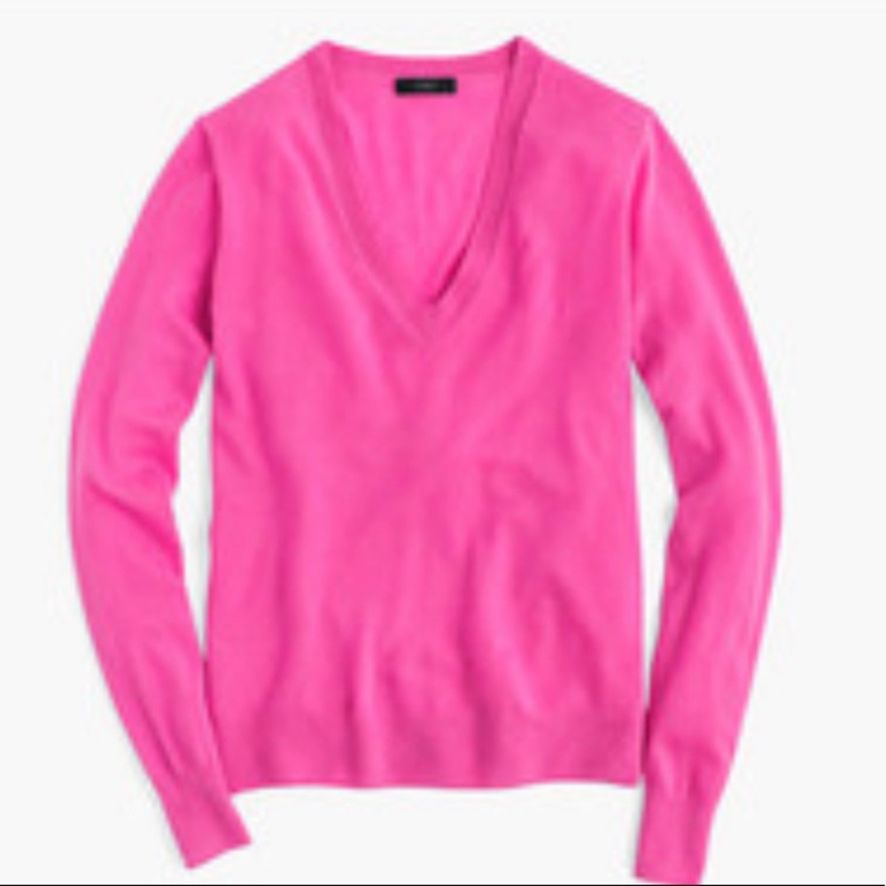 Cashmere hot pink brand new cashmere sweater